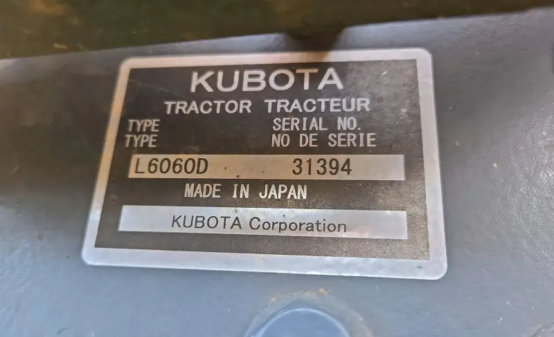 2013 Kubota L6060D photo 86