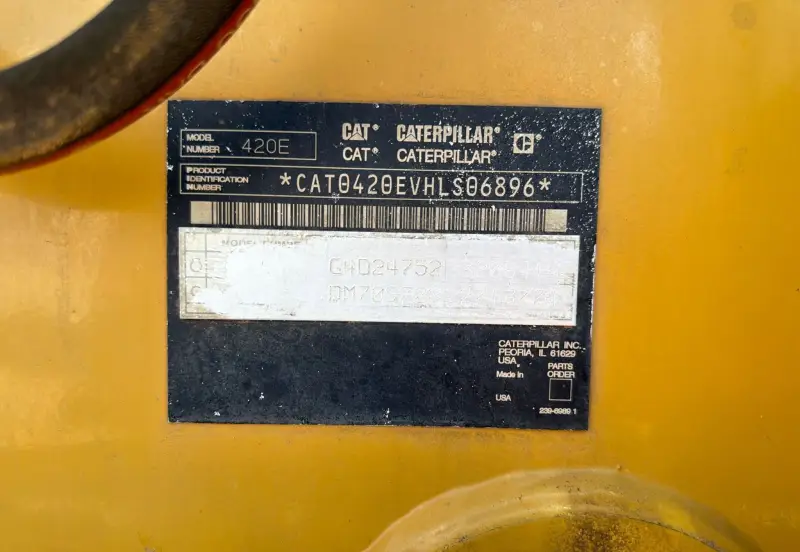 2008 Caterpillar 420E photo 114