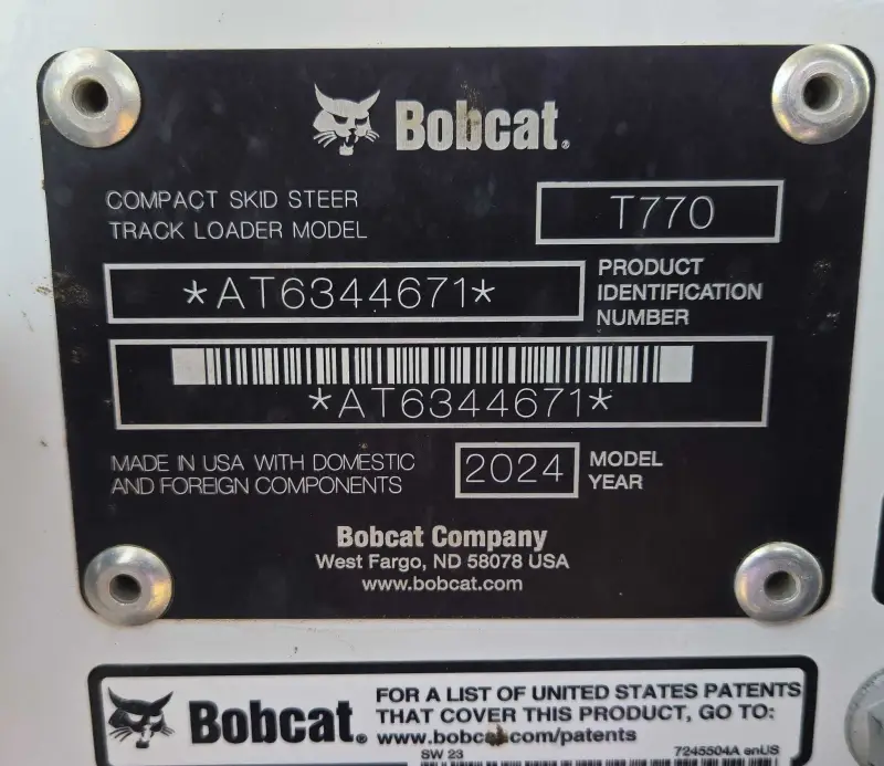 2024 Bobcat T770 photo 72