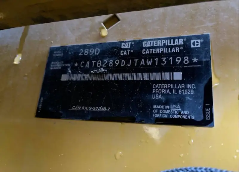 2019 Caterpillar 289D photo 19