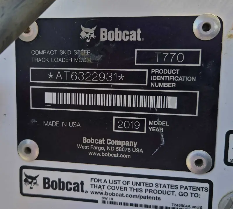 2019 Bobcat T770 photo 88