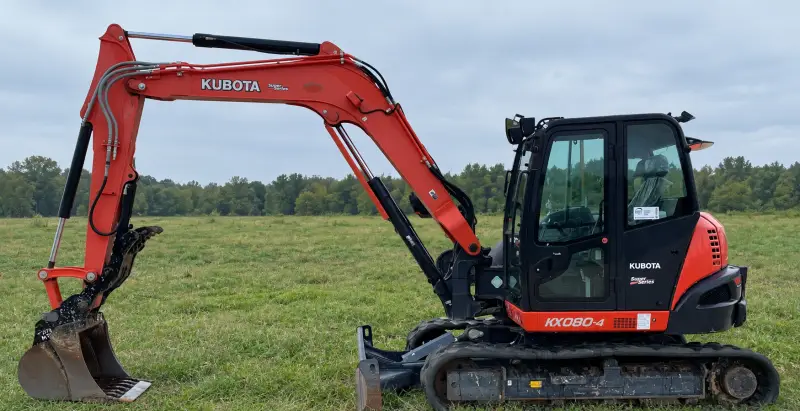 2019 Kubota KX080-4 photo 6