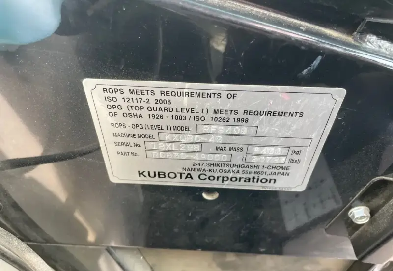 2019 Kubota KX080-4 photo 72