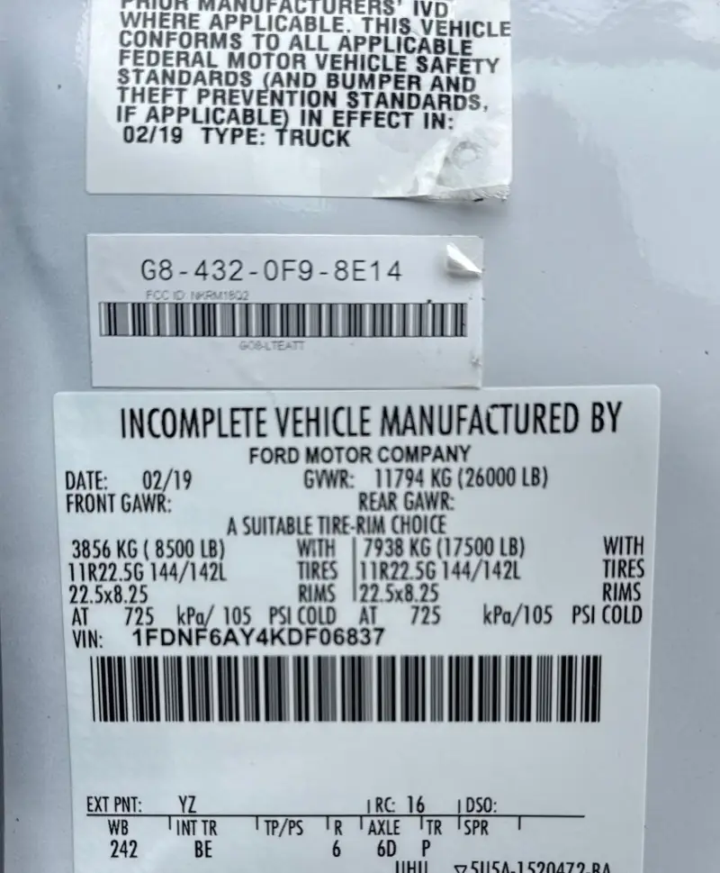 2019 Ford F650 Super Duty photo 85